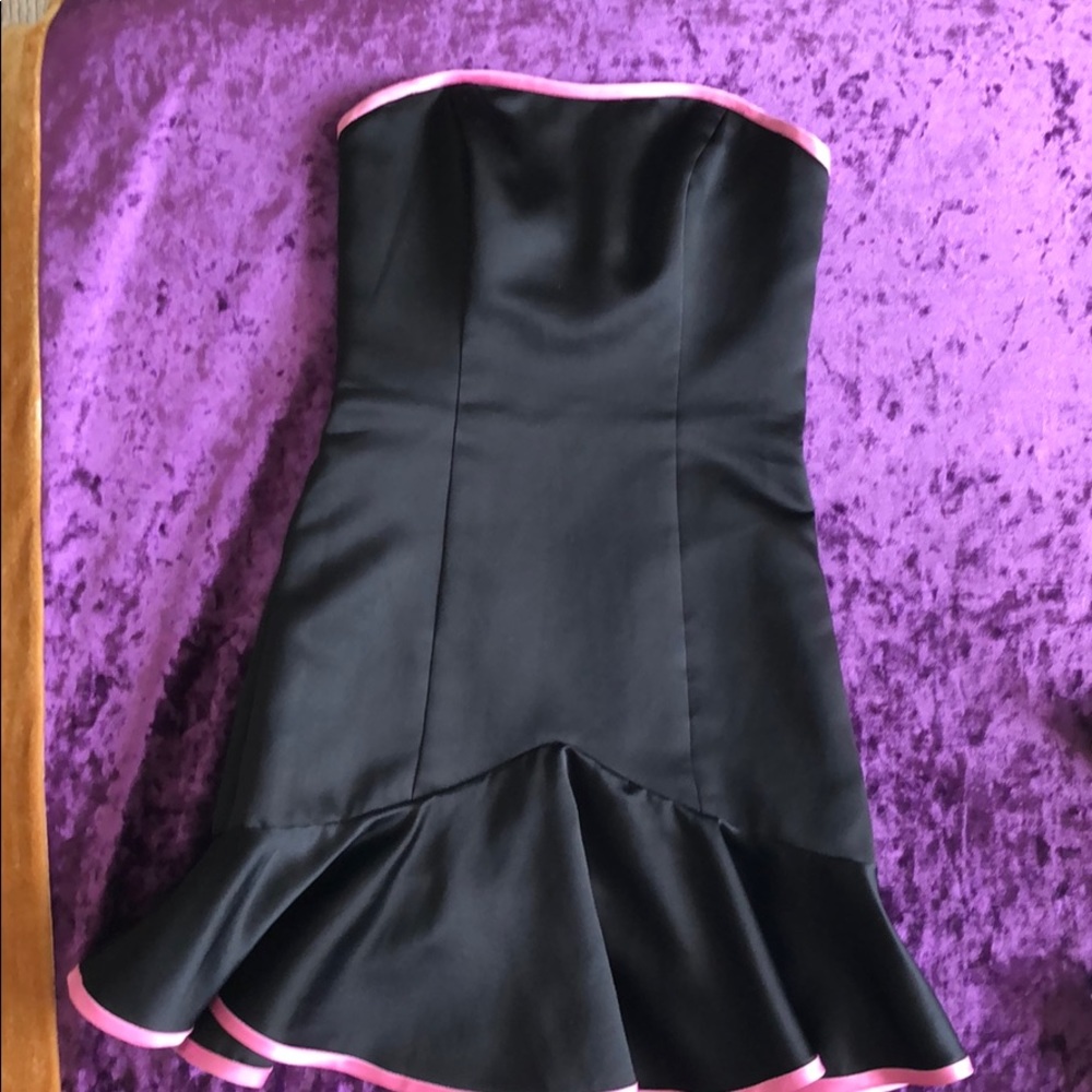 Satin evening dress bust 32 waist 26